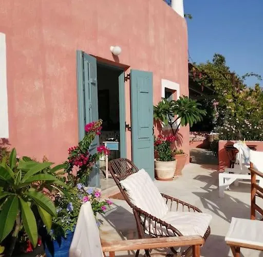 Casa Dei Melograni At Vourlidia Leros Tatil Evi *