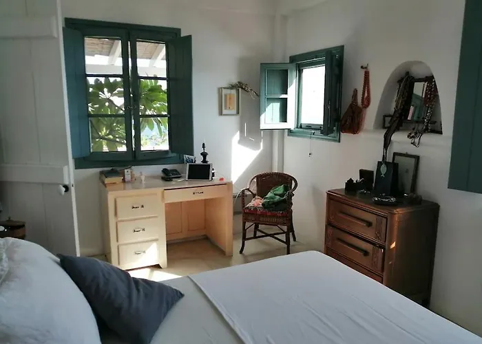 Casa Dei Melograni At Vourlidia Leros Tatil Evi *